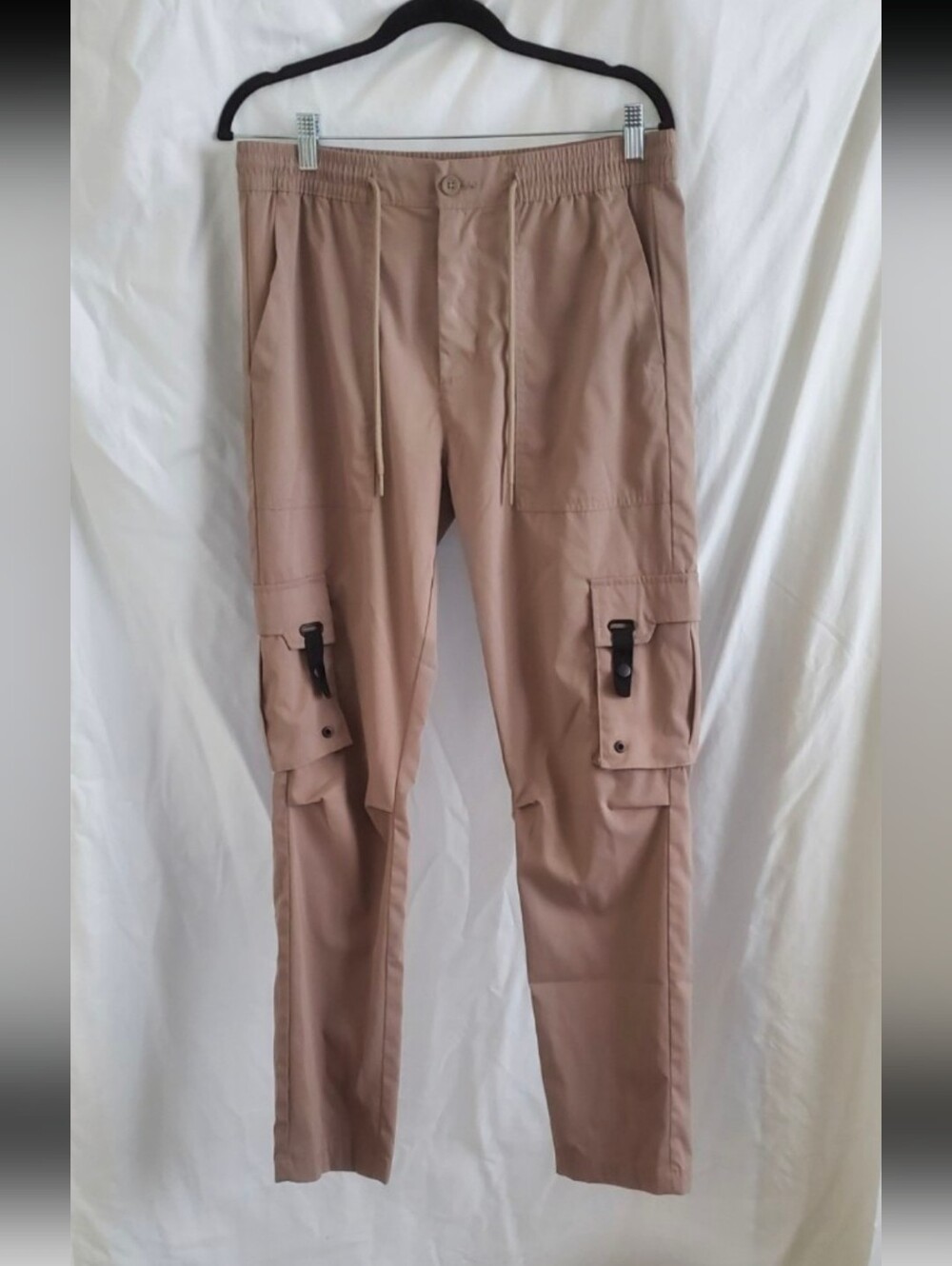 Tan Pants Cargo Pants Men's Pants Forever 21 Pants Size Small Cargo Pants Men - Picture 10 of 12